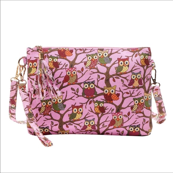 OWL messenger/ shoulder bag7”x9” - Picture 3 of 5